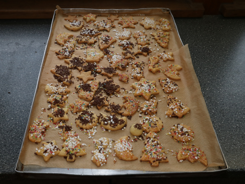 Keksebacken im Advent